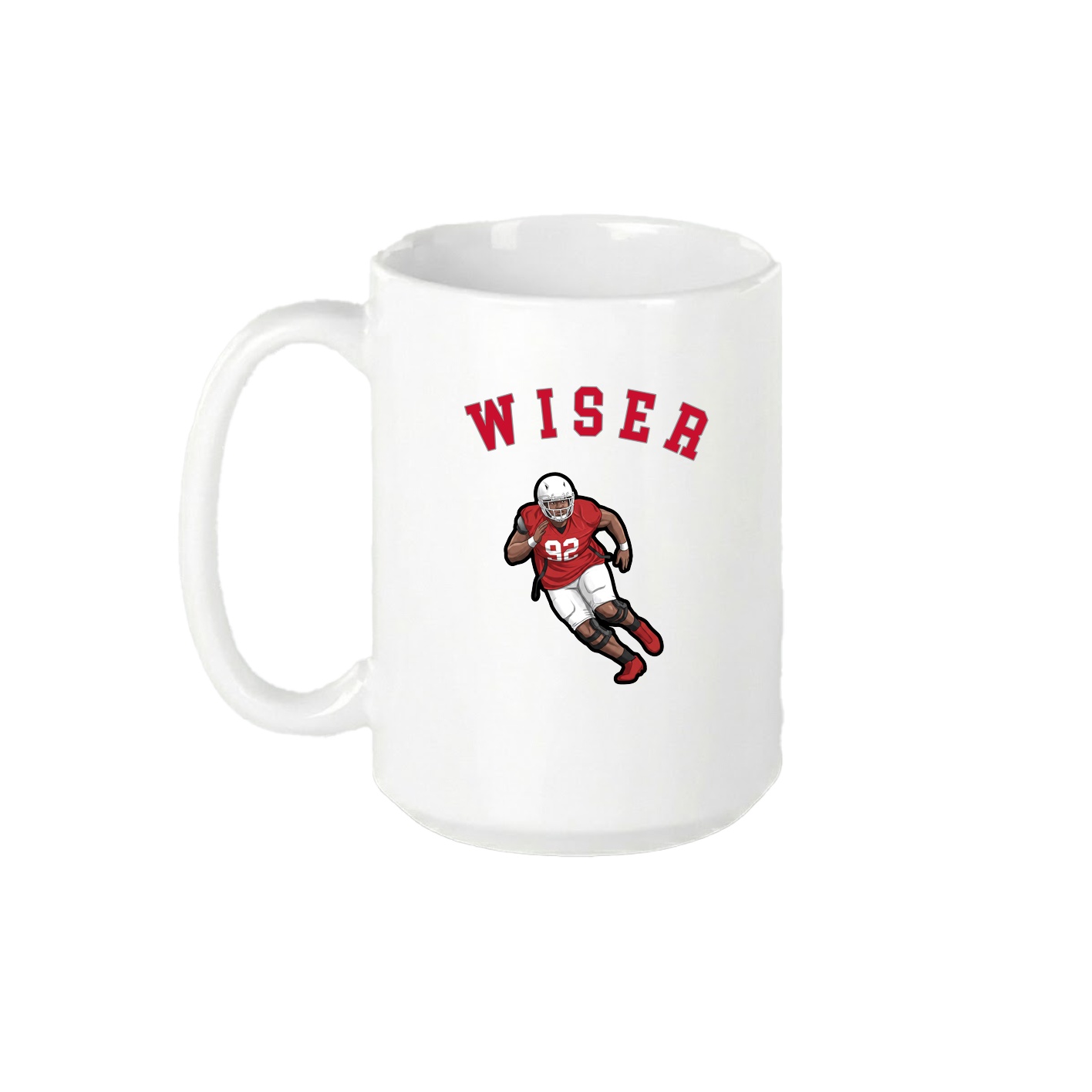 15oz Coffee Mug — Shirsey Arch in White