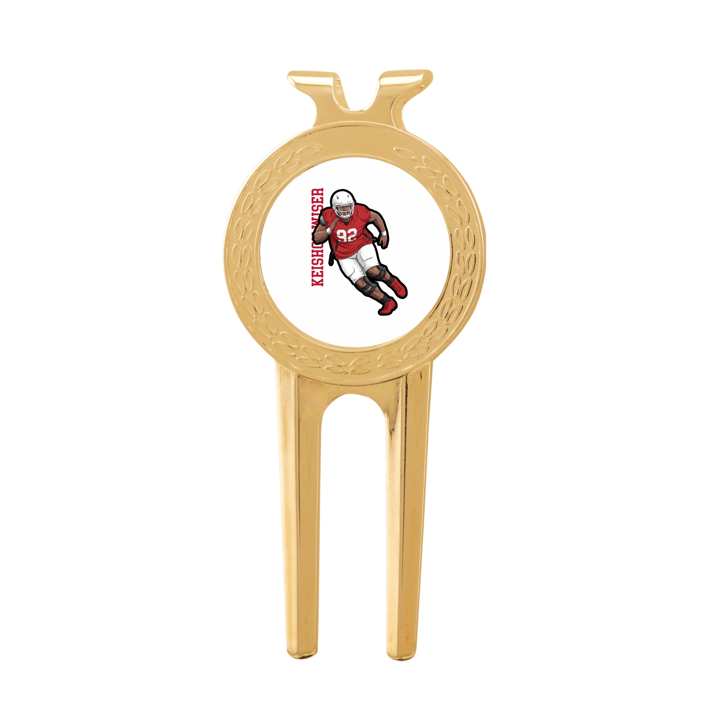 Divot Tool with Ball Marker — Name Vertical in Classic