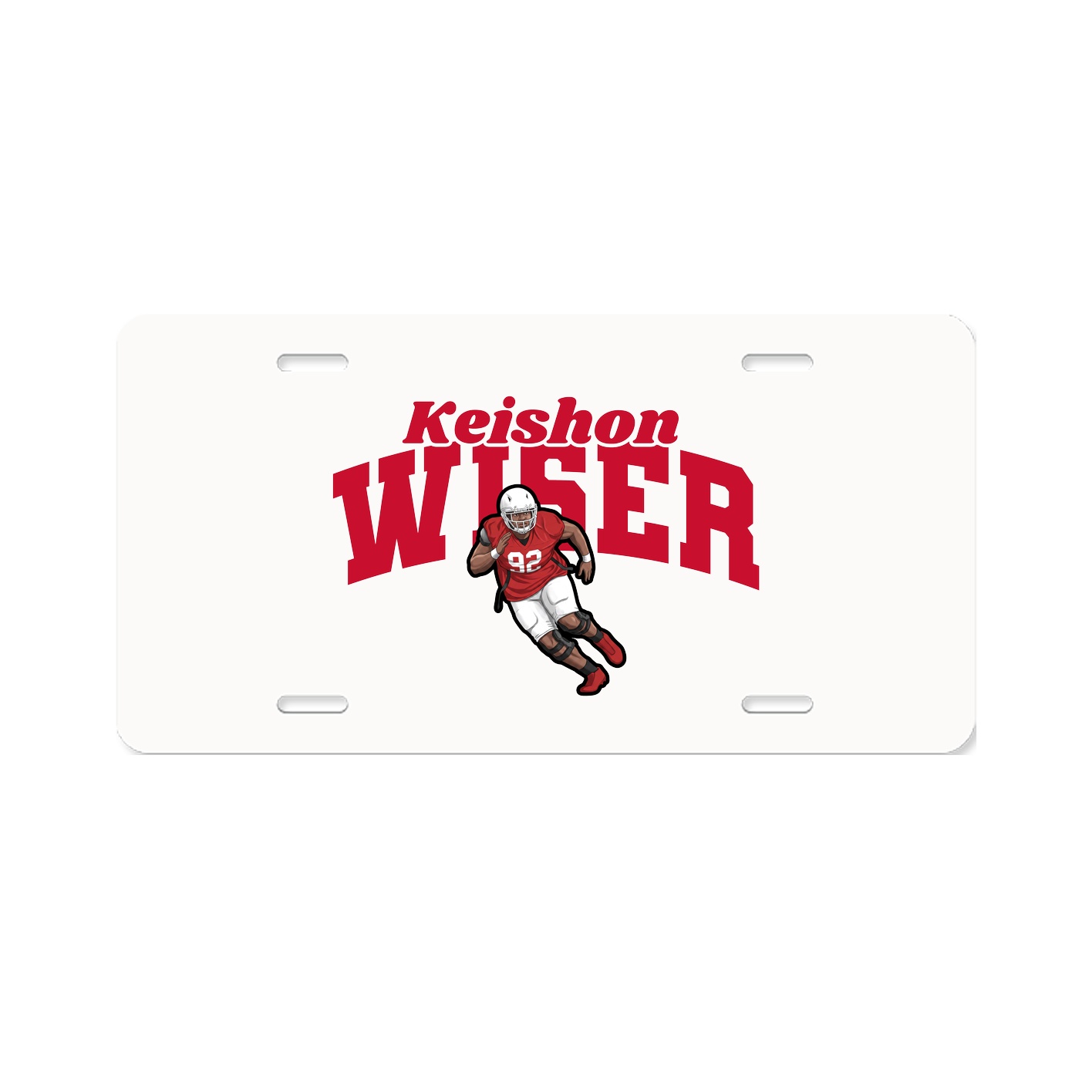 License Plate — Signature Arch in Classic