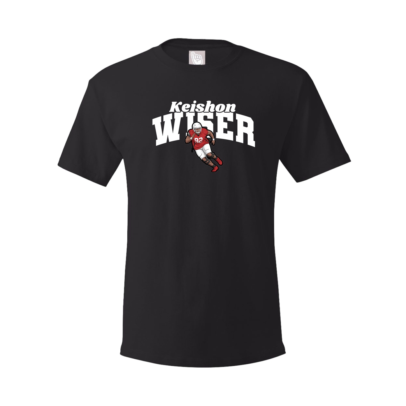 Youth Tee — Signature Arch in Black