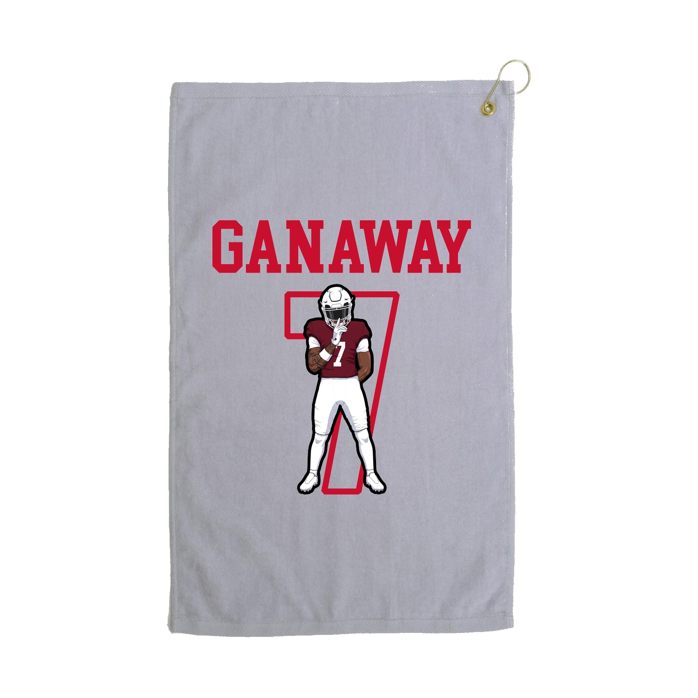 Golf Towel — Shirsey in Grey