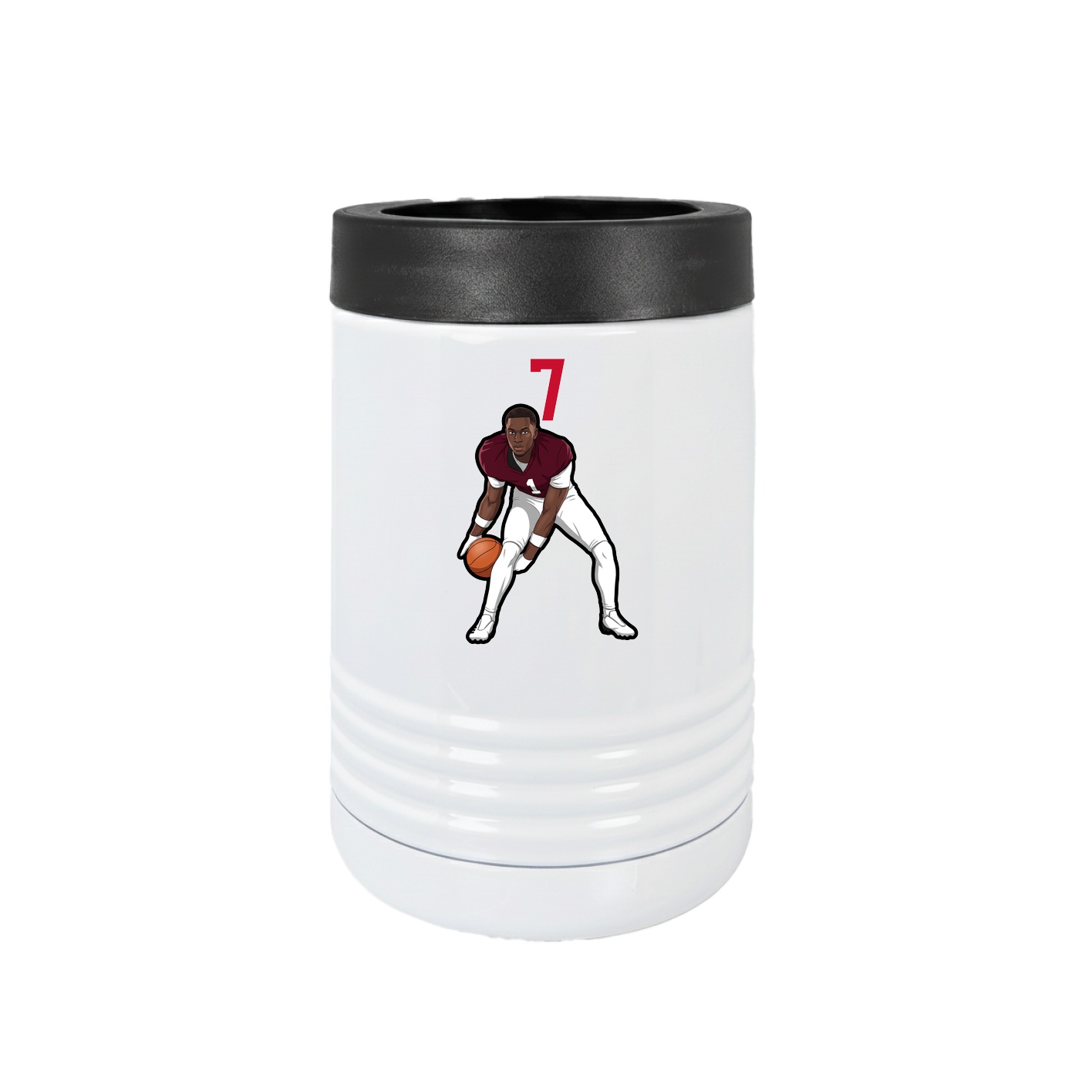 Beverage Holder — Number Top in White