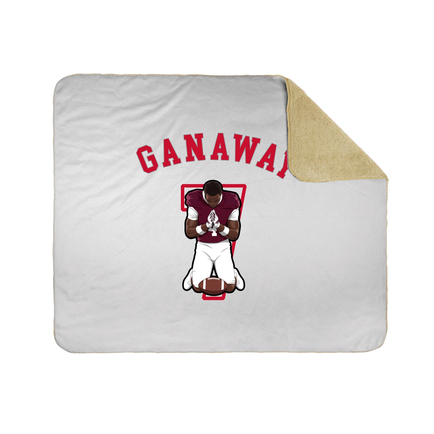 Throw Blanket — Shirsey Arch in White