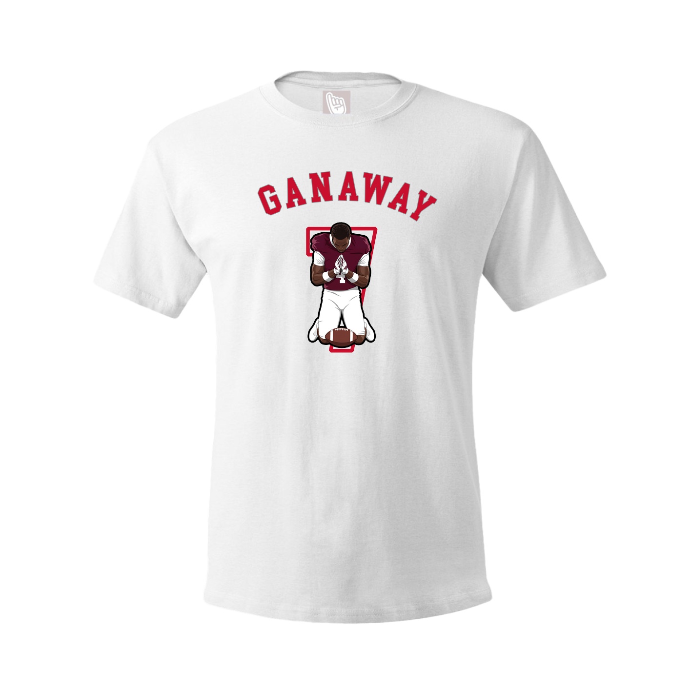Tee — Shirsey Arch in White