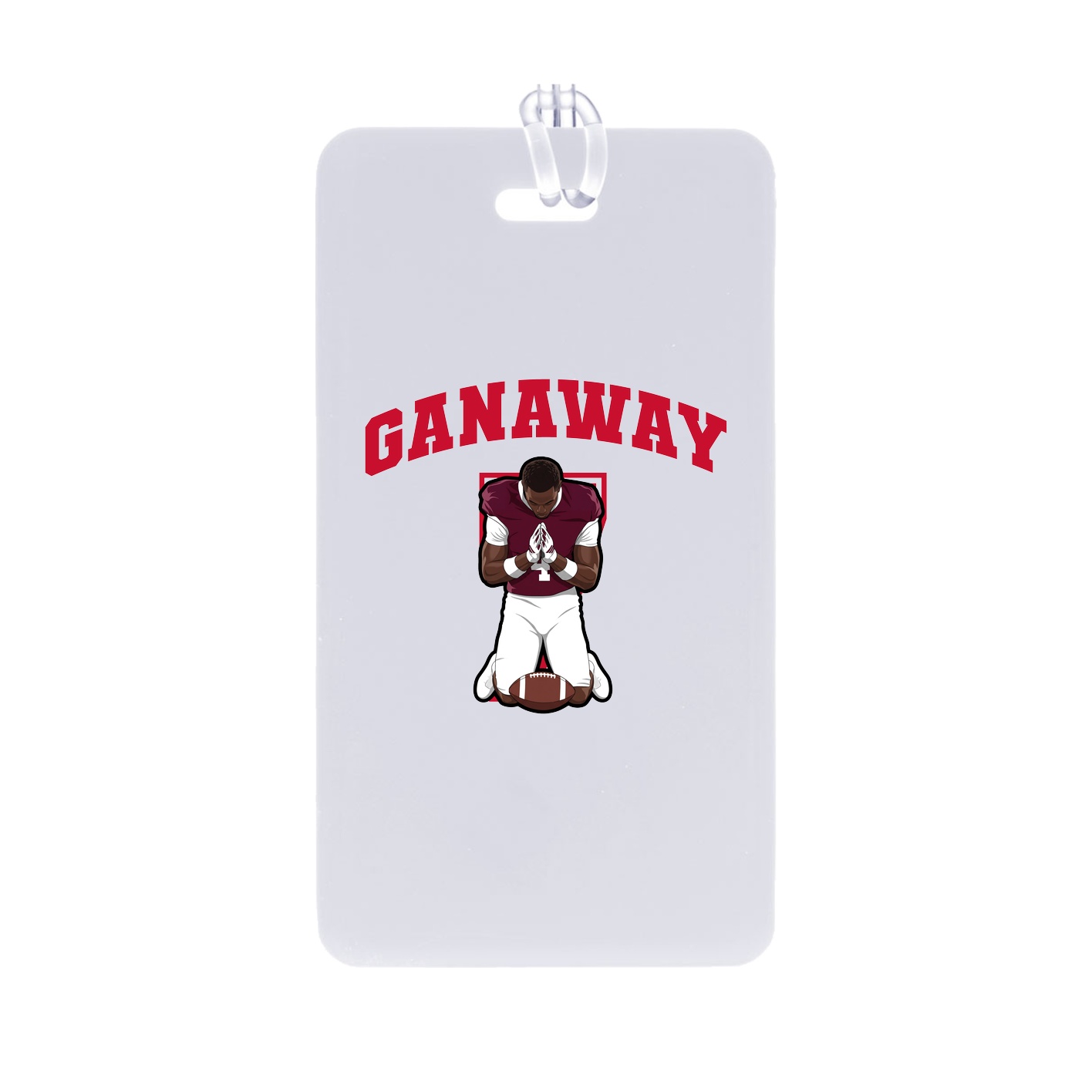 Bag Tag — Number in Classic