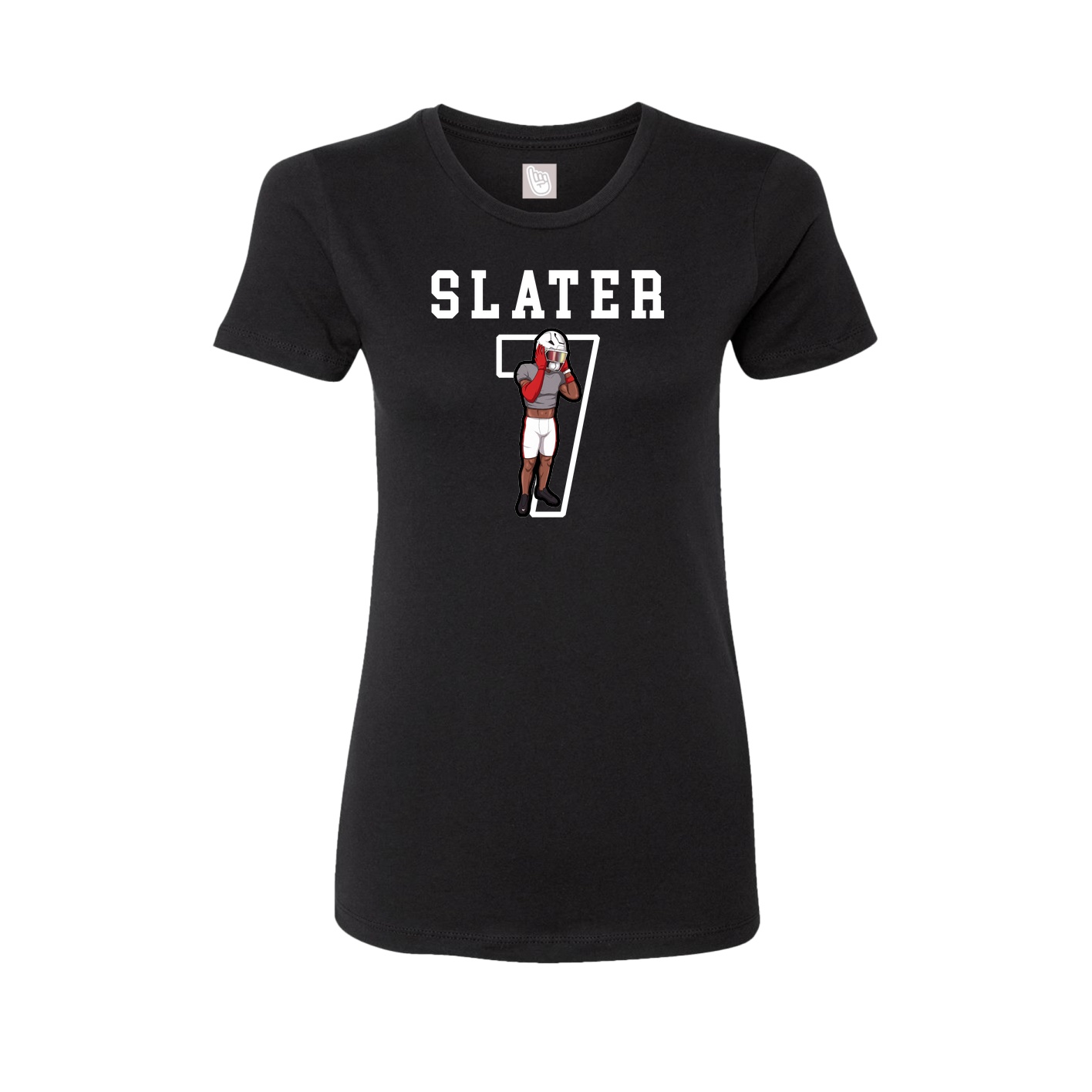 Fitted Women's Tee — Shirsey in Black