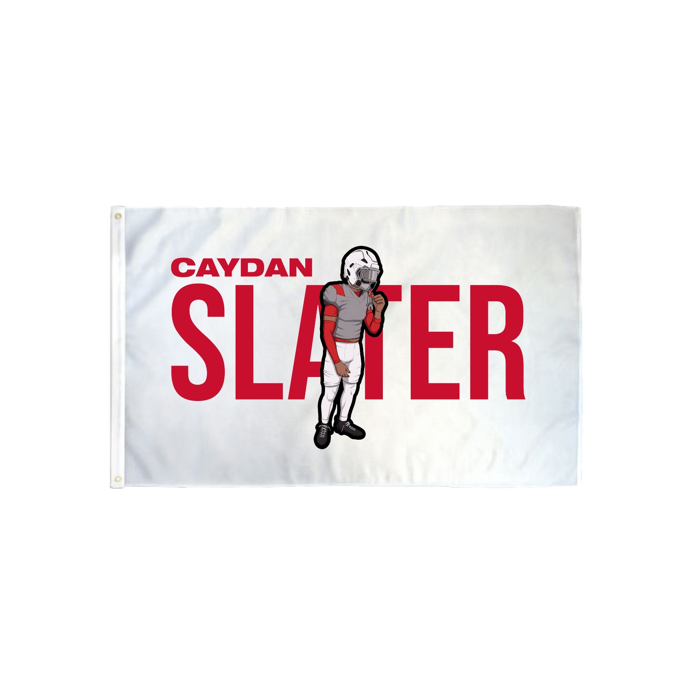 3x5 Flag — Player Name in Classic