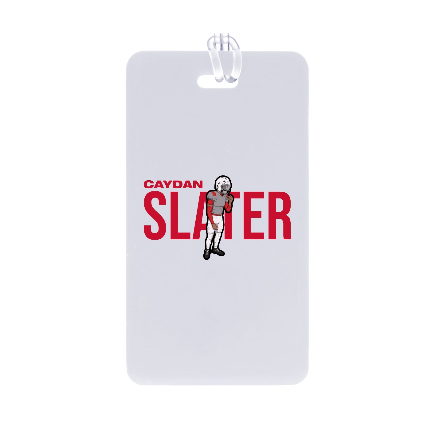 Bag Tag — Player Name in Classic