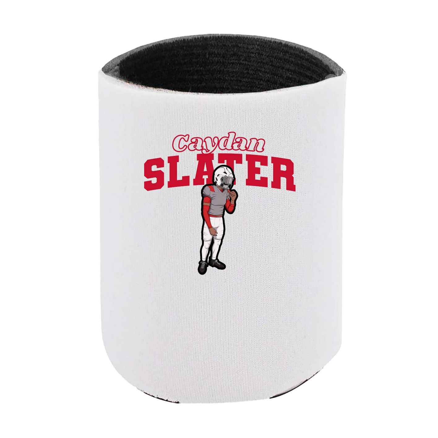 Can Holder — Name Arch in White