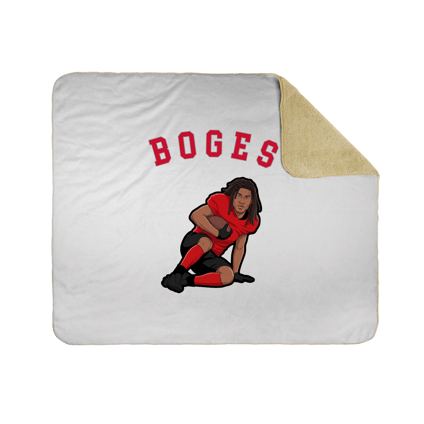 Throw Blanket — Shirsey Arch in White