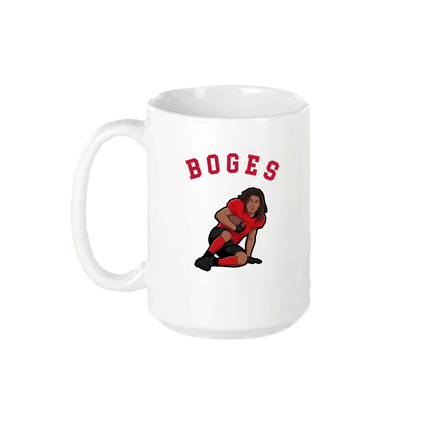 15oz Coffee Mug — Shirsey Arch in White