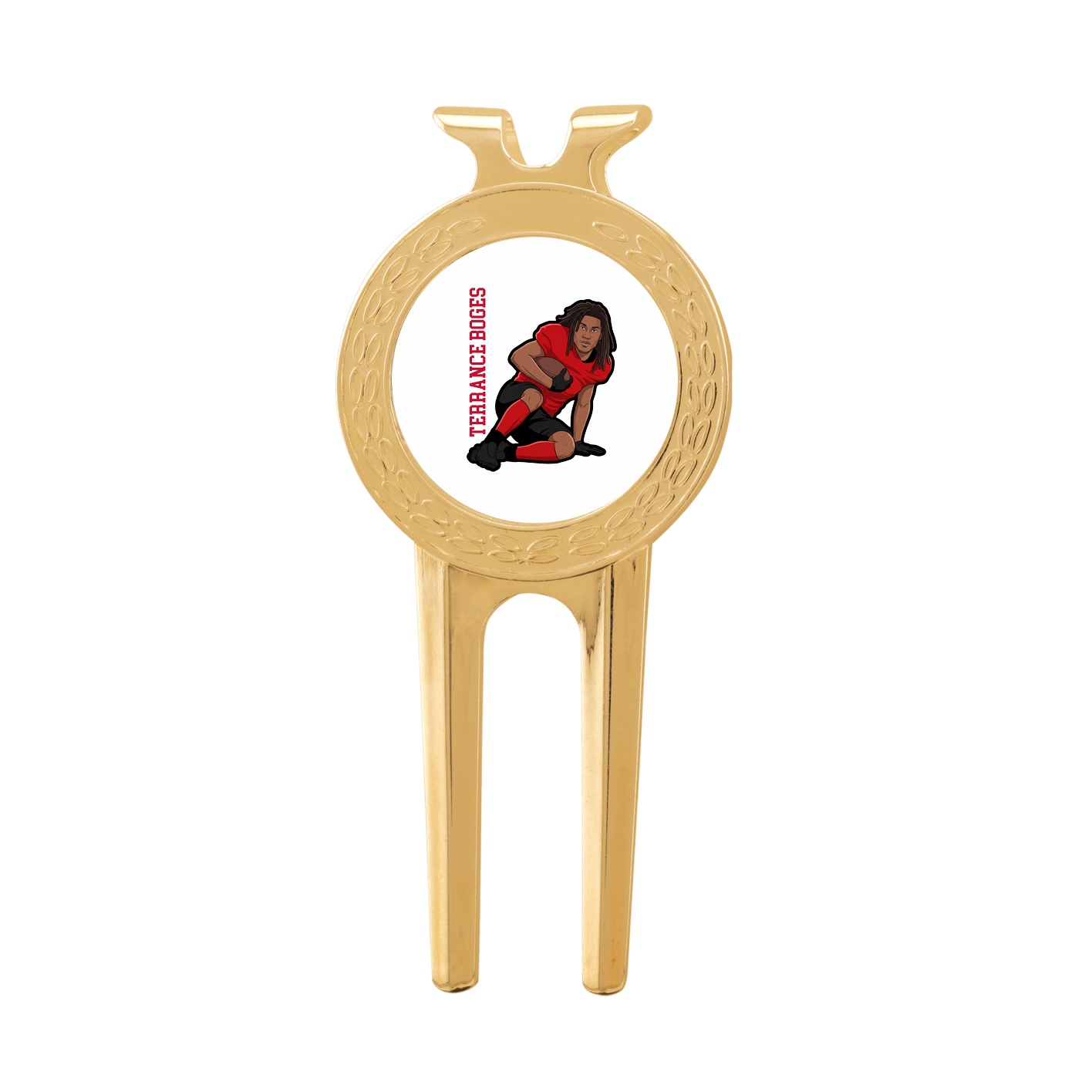 Divot Tool with Ball Marker — Name Vertical in Classic