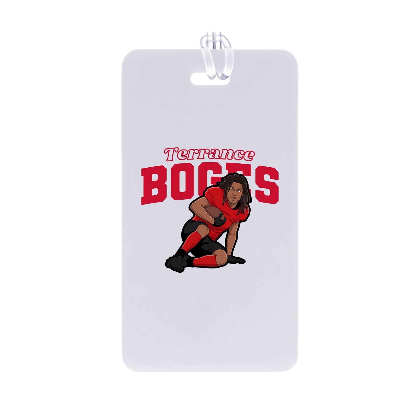 Bag Tag — Name Arch in Classic