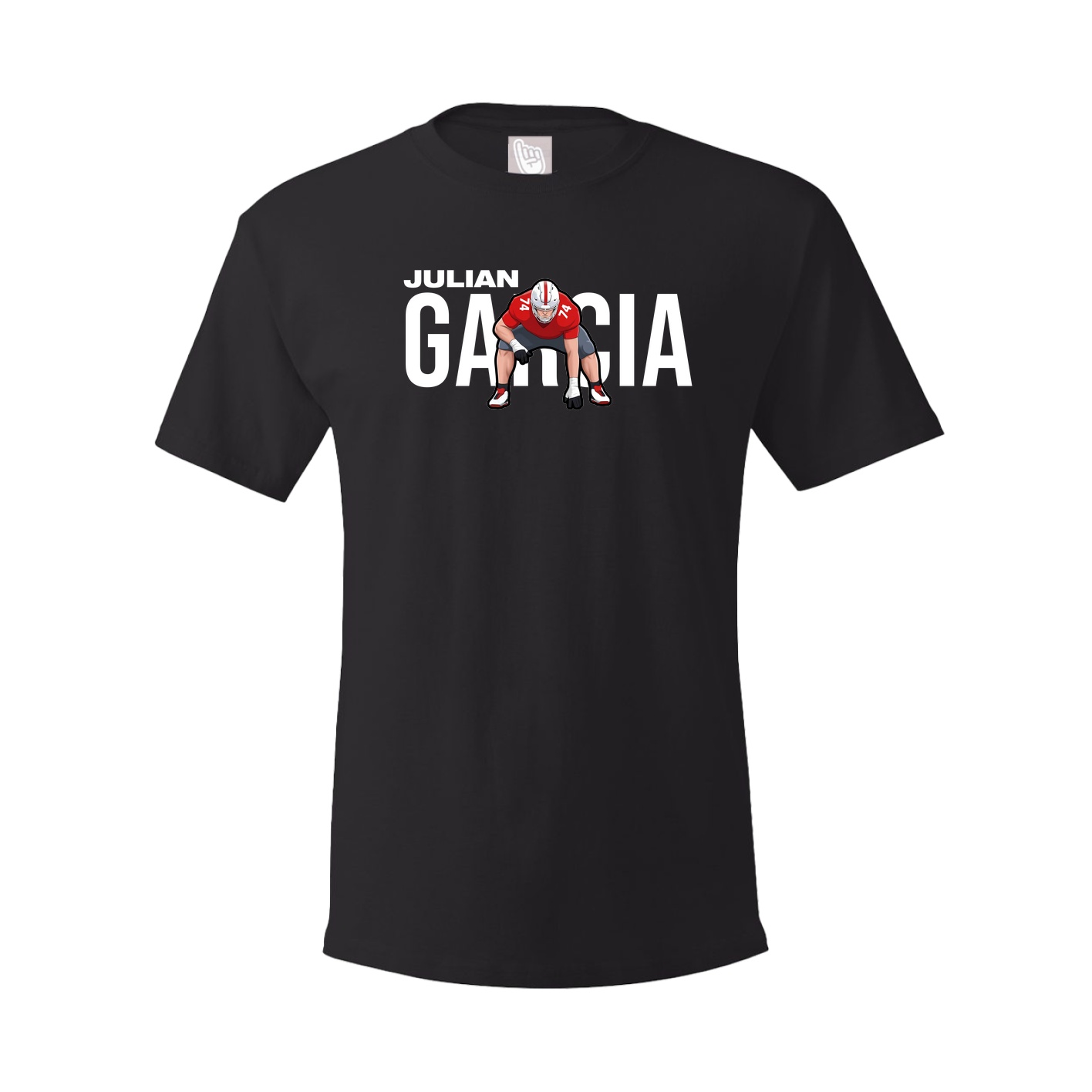 Youth Tee — Player Name in Black