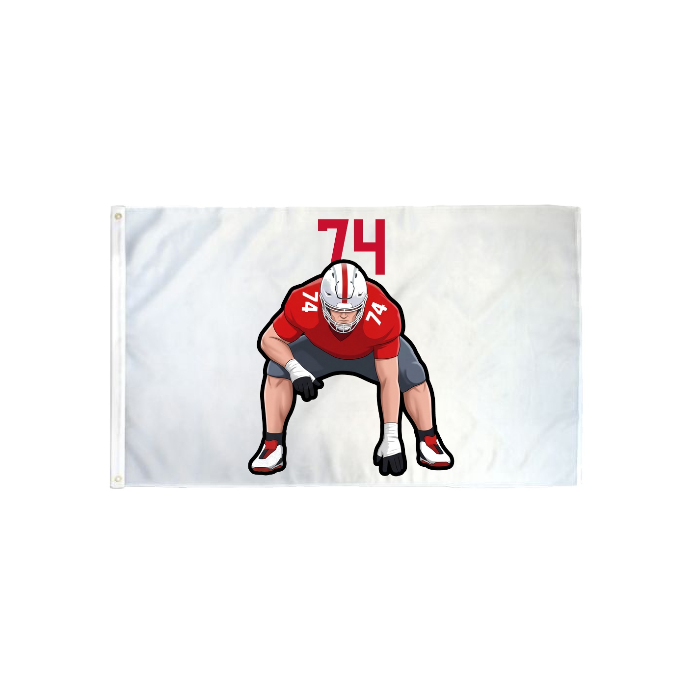 3x5 Flag — Number Top in Classic