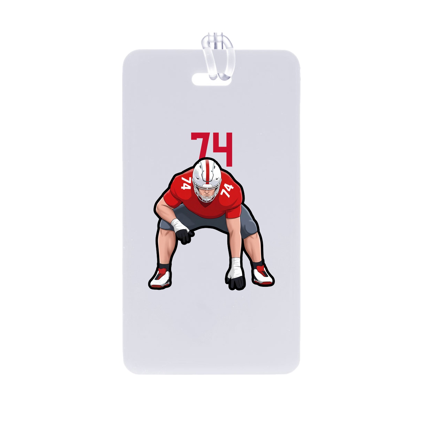 Bag Tag — Number Top in Classic