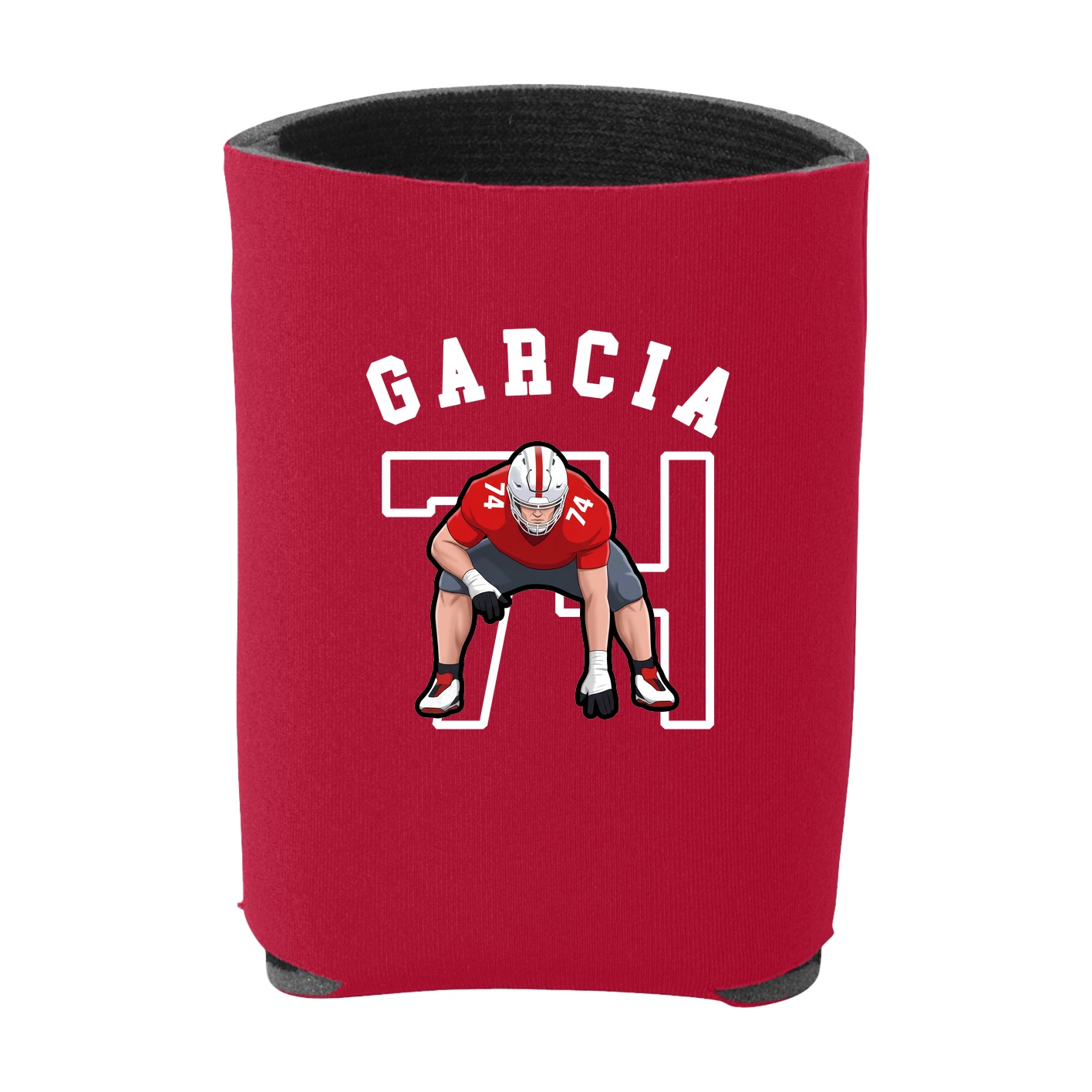 Can Holder — Shirsey Arch in Red