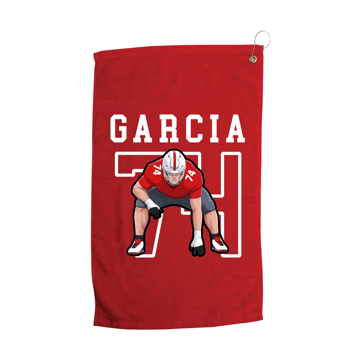 Golf Towel — Shirsey in Red