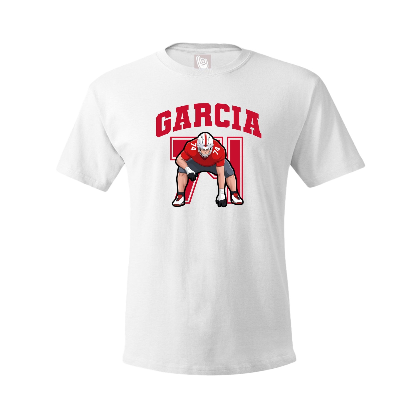 Tee — Number in White