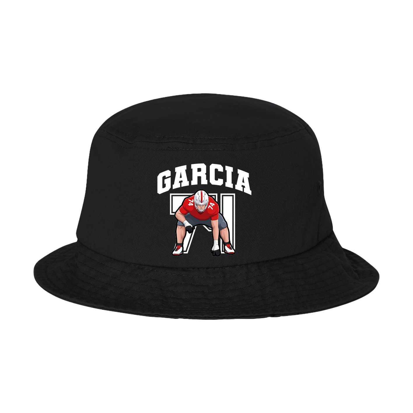 Bucket Cap — Number in Black
