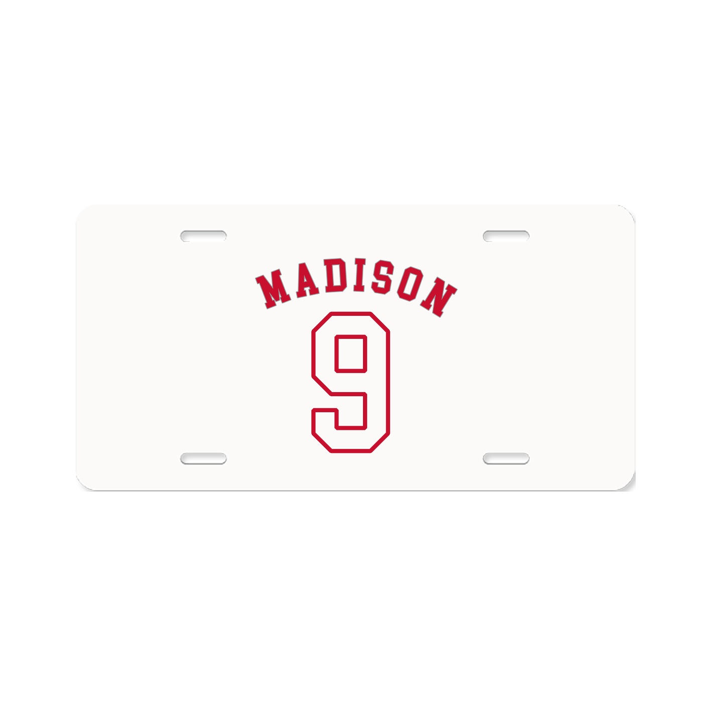 License Plate — Shirsey Arch in Classic