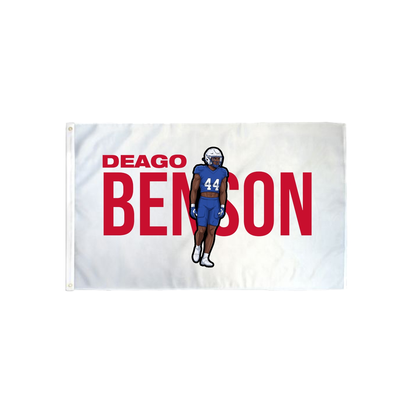 3x5 Flag — Player Name in Classic
