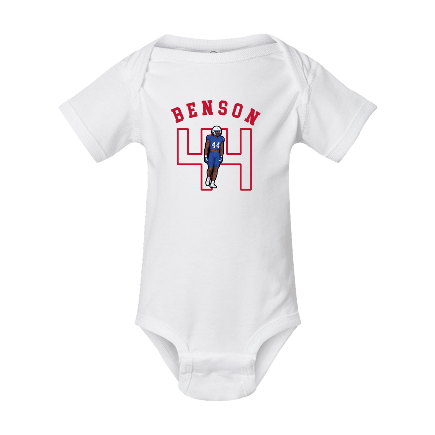Baby Onesie — Shirsey Arch in White