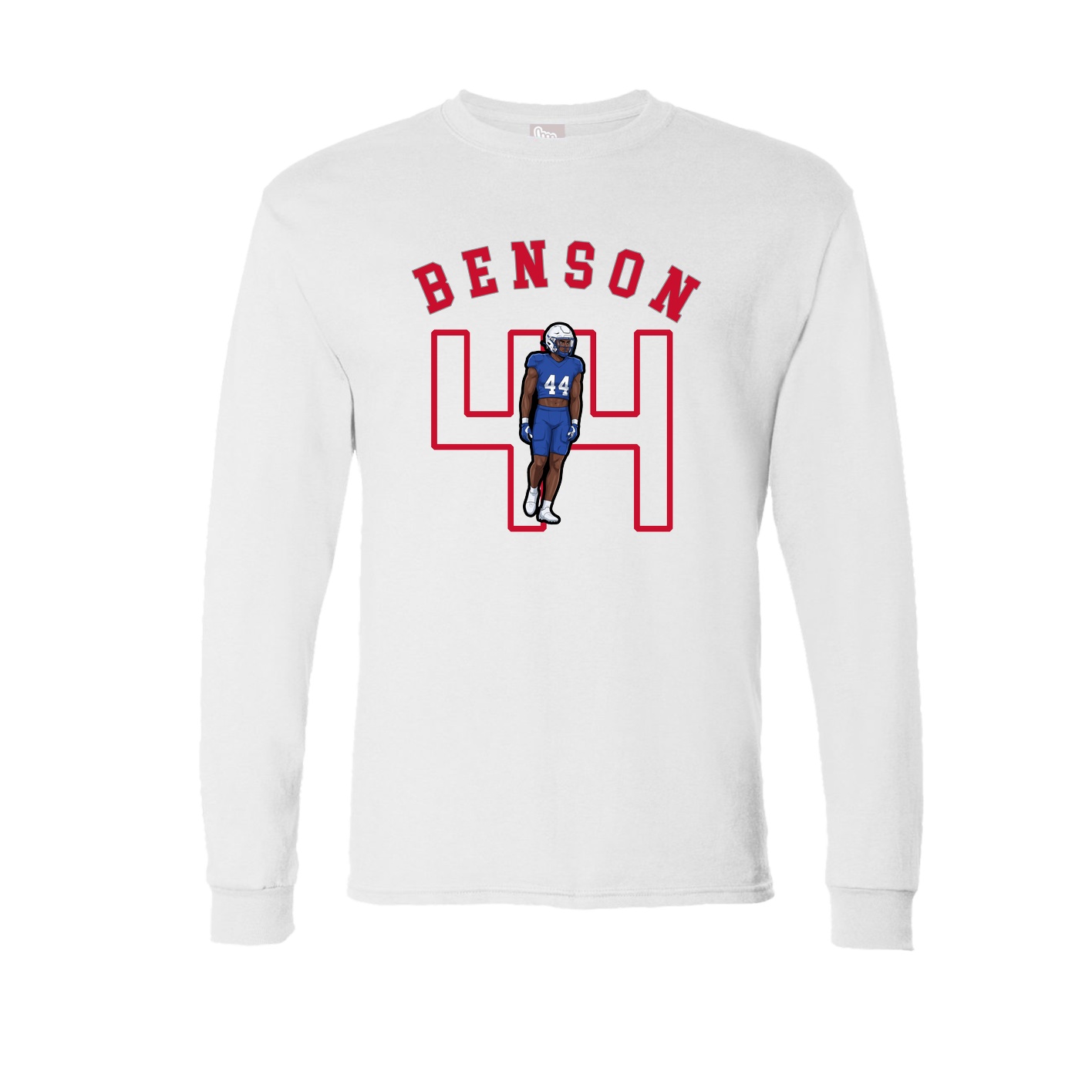 Long Sleeve Tee — Shirsey Arch in White
