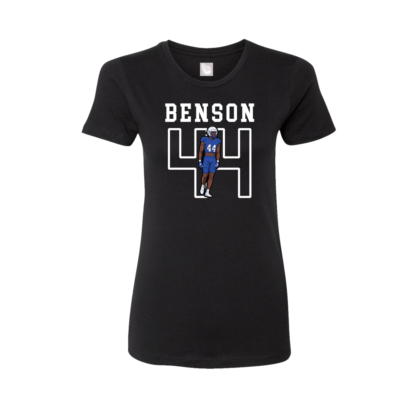 Fitted Women's Tee — Shirsey in Black