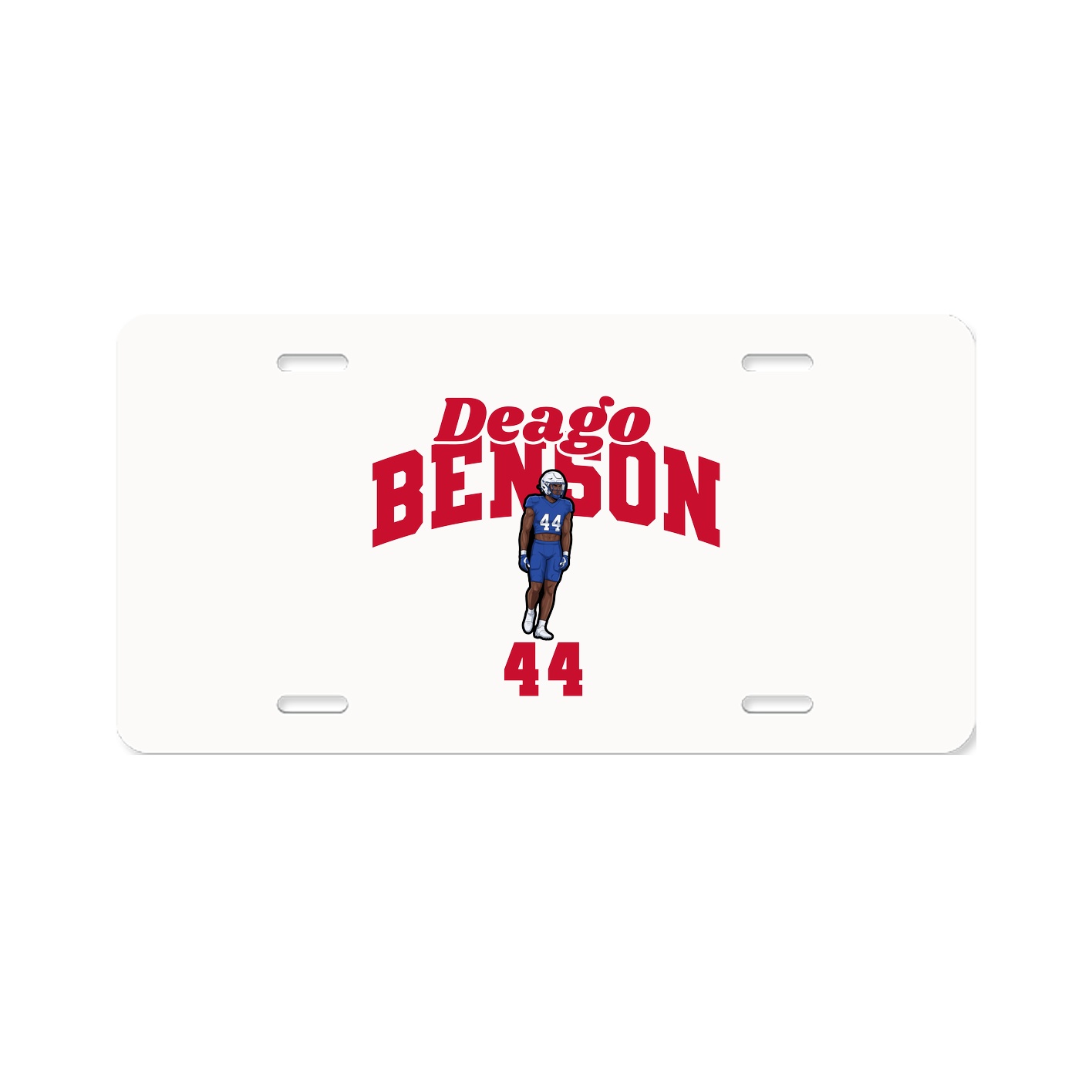 License Plate — Signature Arch in Classic