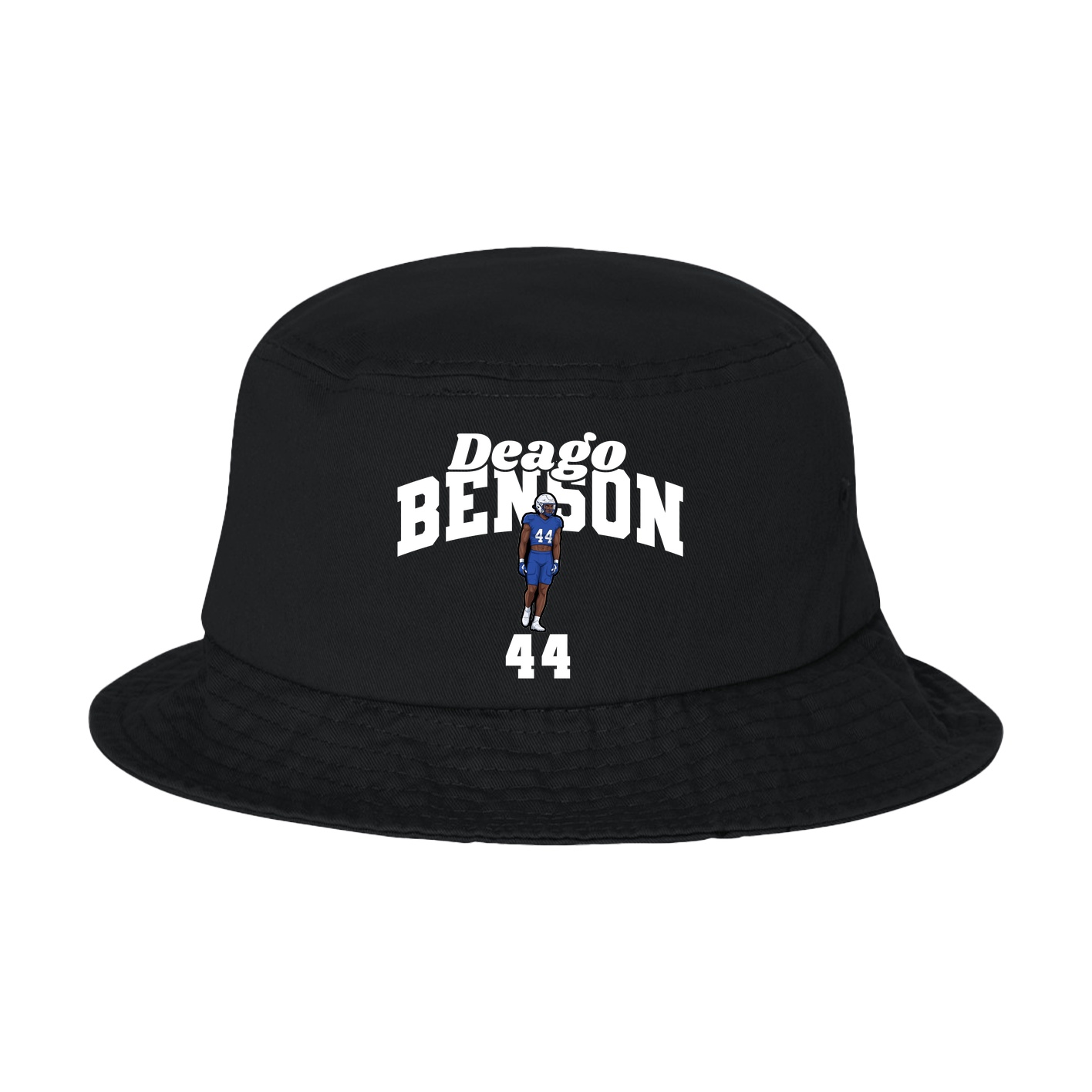 Bucket Cap — Signature Arch in Black