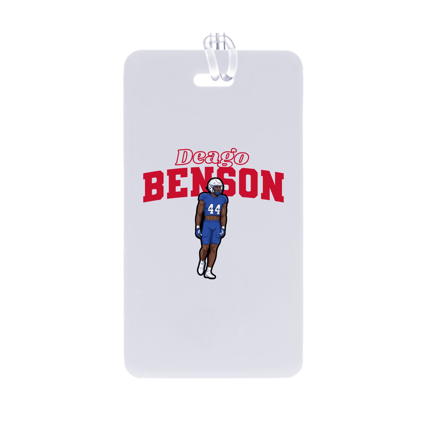 Bag Tag — Name Arch in Classic