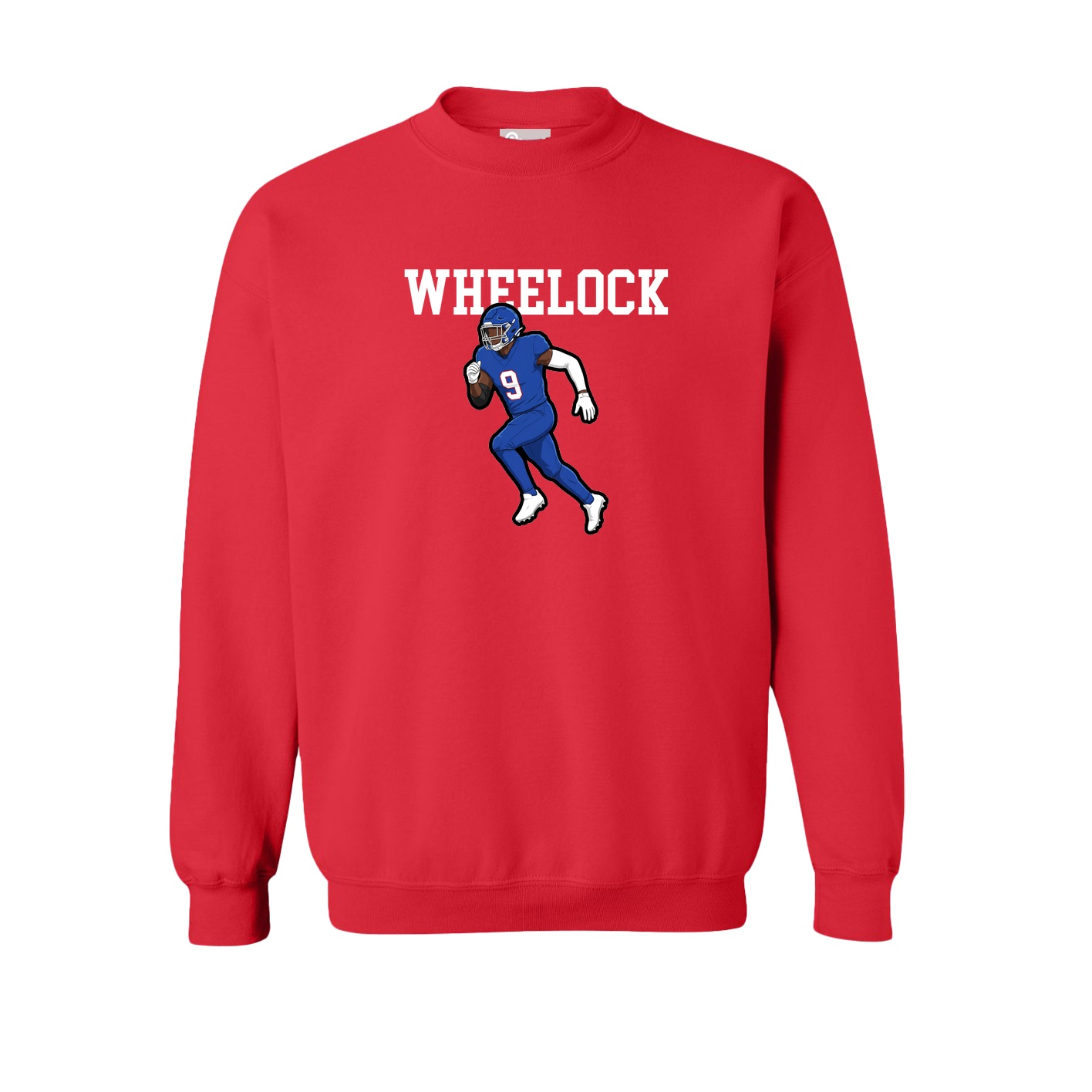 Fleece Crew — Shirsey in Red