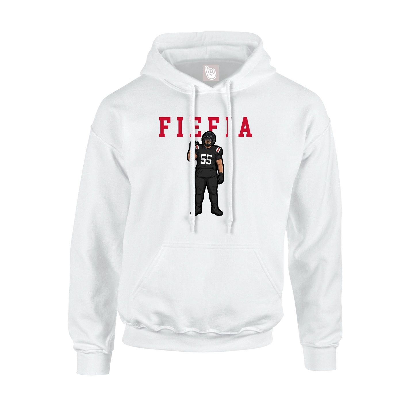 Youth Hoodie — Shirsey in White