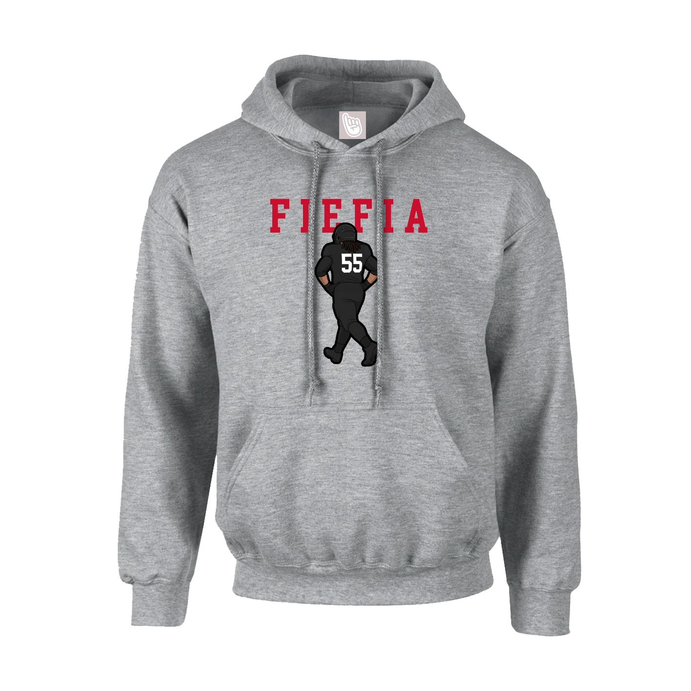 Youth Hoodie — Shirsey in Grey