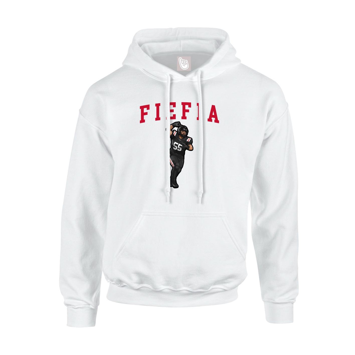Youth Hoodie — Shirsey in White