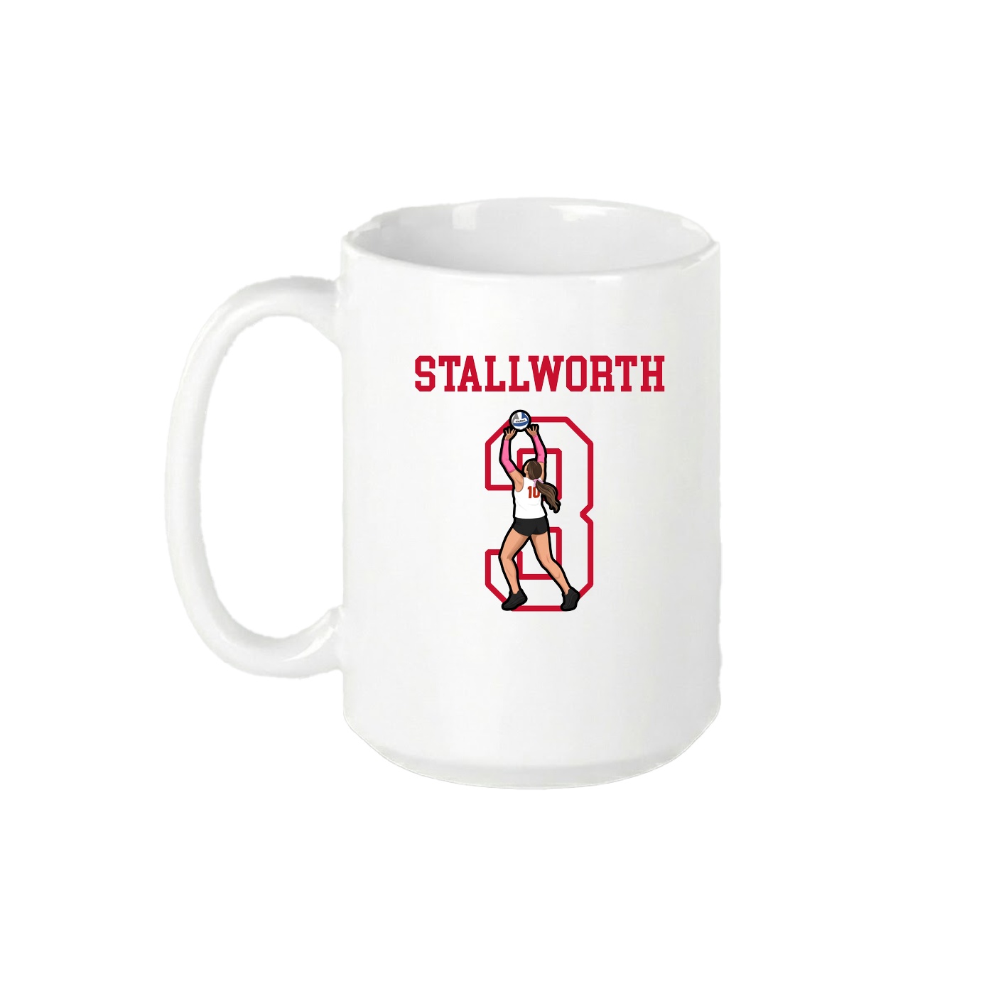 15oz Coffee Mug — Shirsey in White