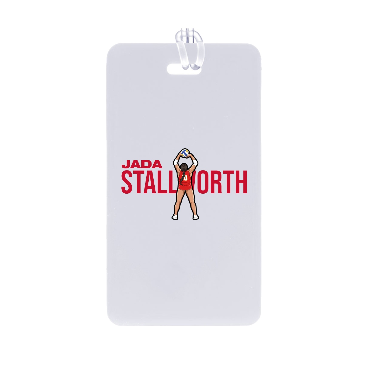 Bag Tag — Player Name in Classic