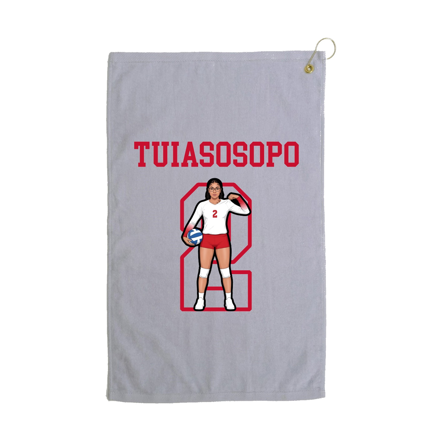 Golf Towel — Shirsey in Grey