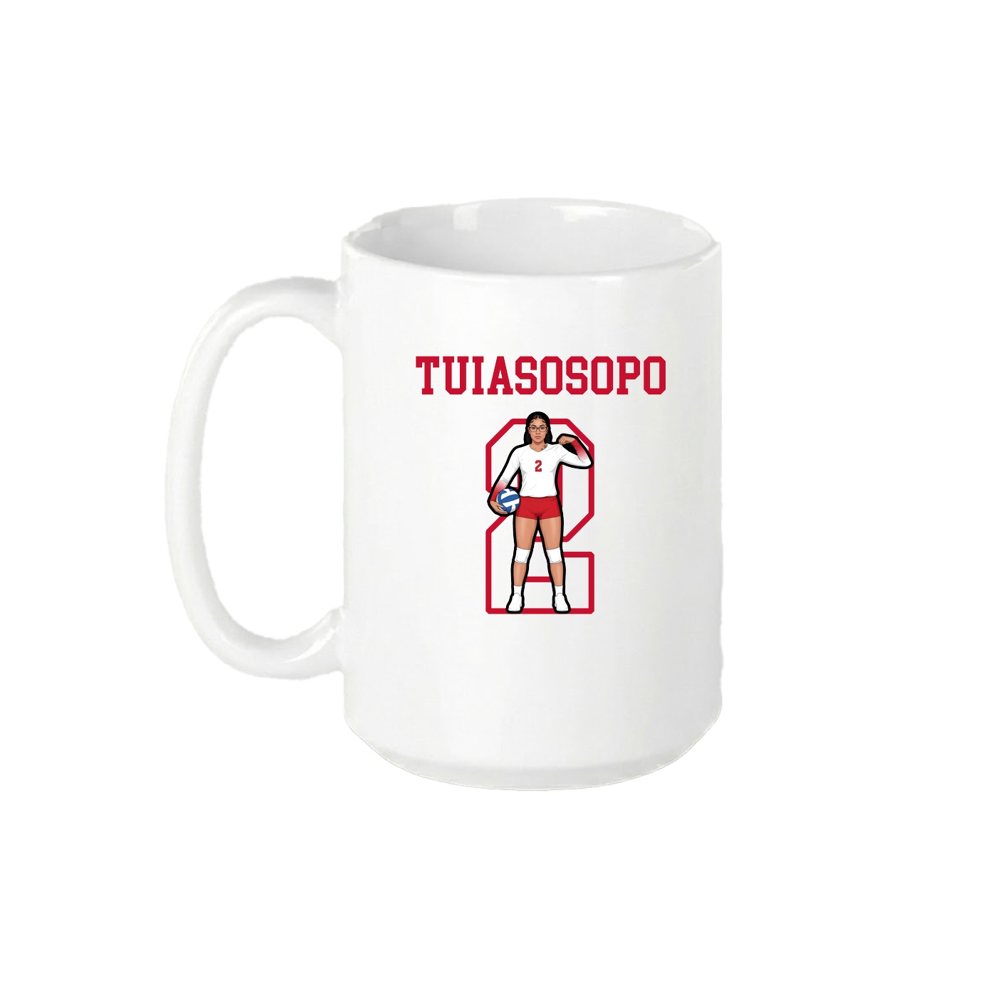 15oz Coffee Mug — Shirsey in White