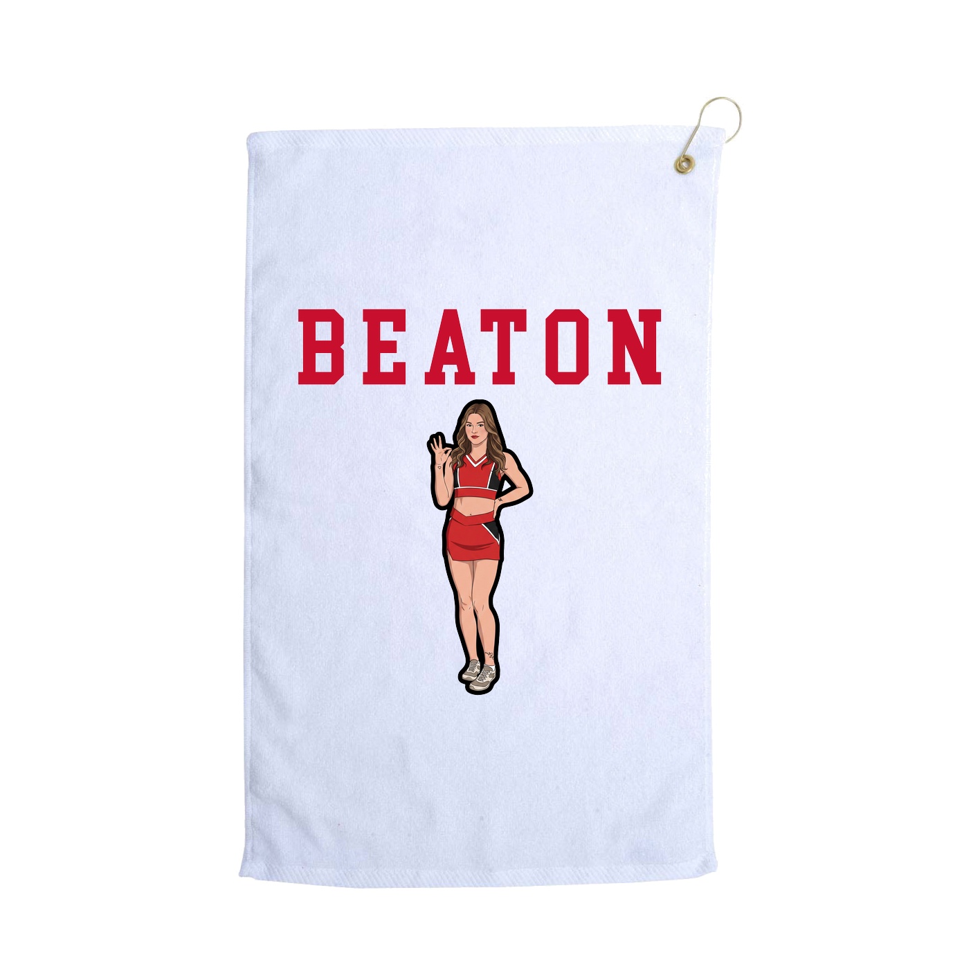 Golf Towel — Shirsey in White