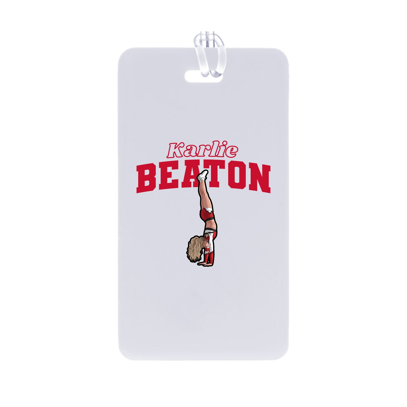 Bag Tag — Name Arch in Classic
