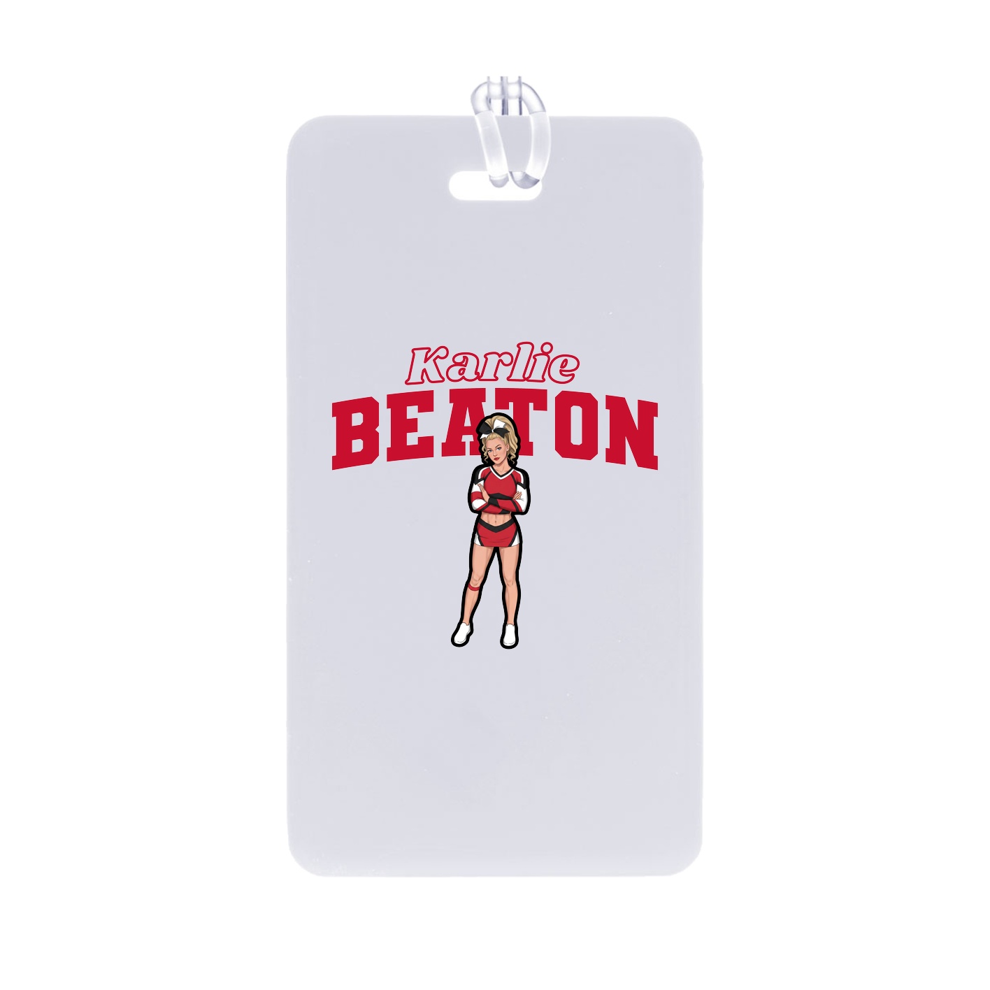 Bag Tag — Name Arch in Classic