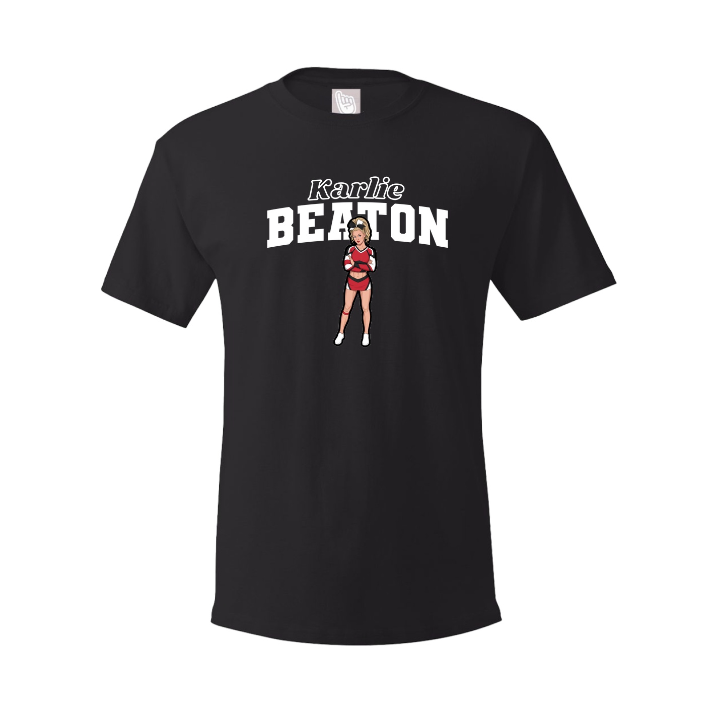 Tee — Name Arch in Black