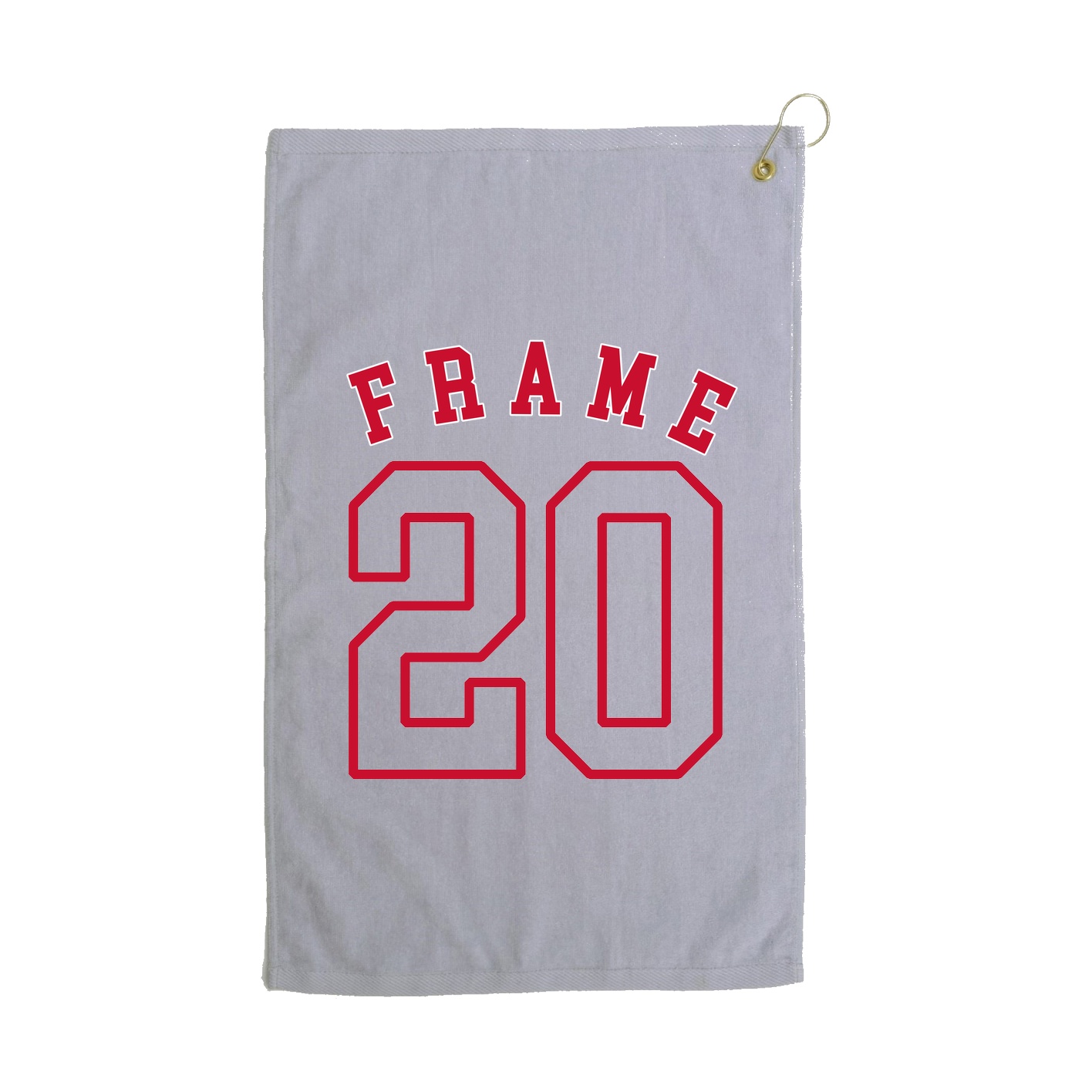 Golf Towel — Shirsey Arch in Grey