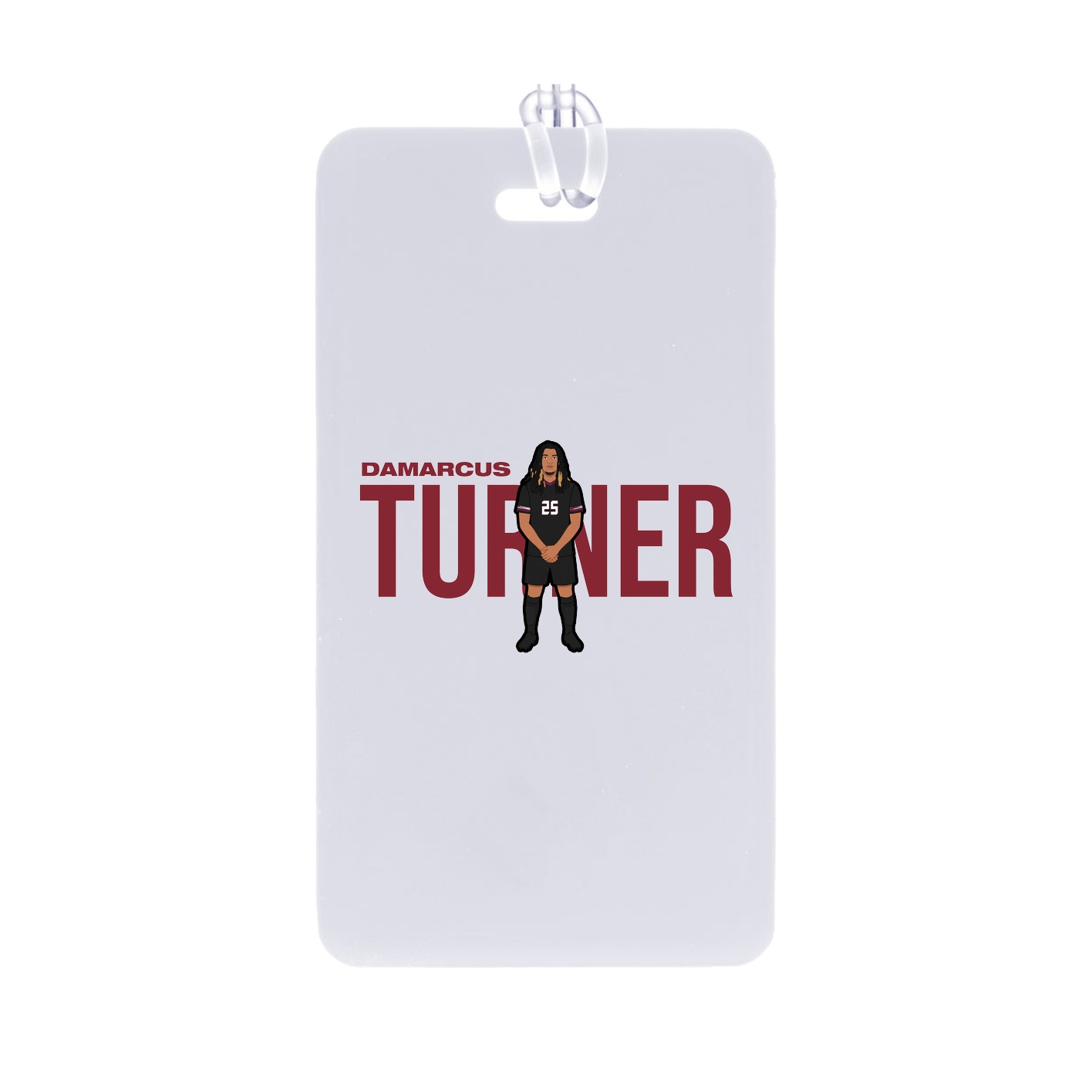 Bag Tag — Player Name in Classic