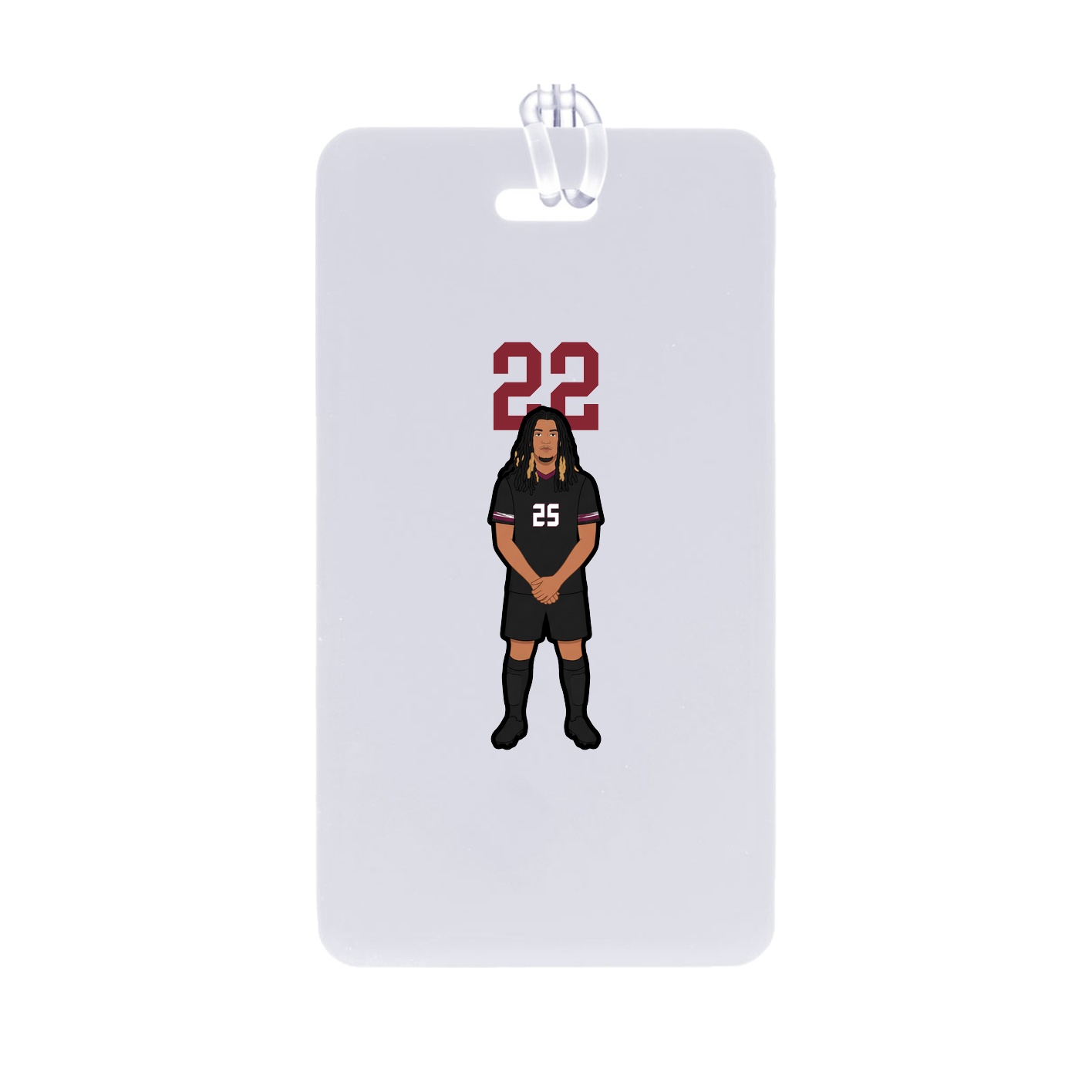 Bag Tag — Number Top in Classic