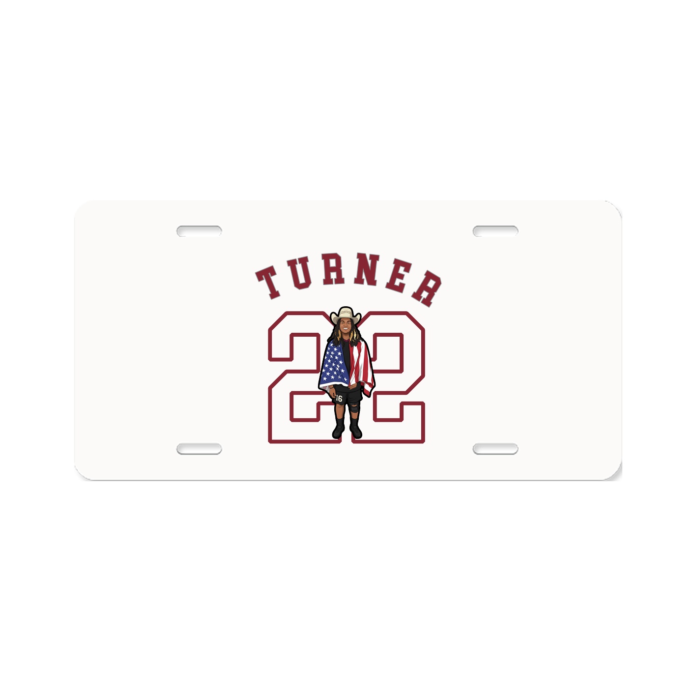 License Plate — Shirsey Arch in Classic