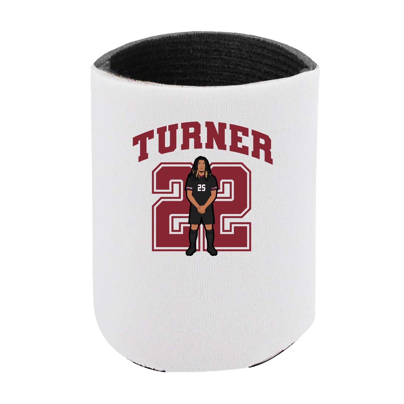 Can Holder — Number in White