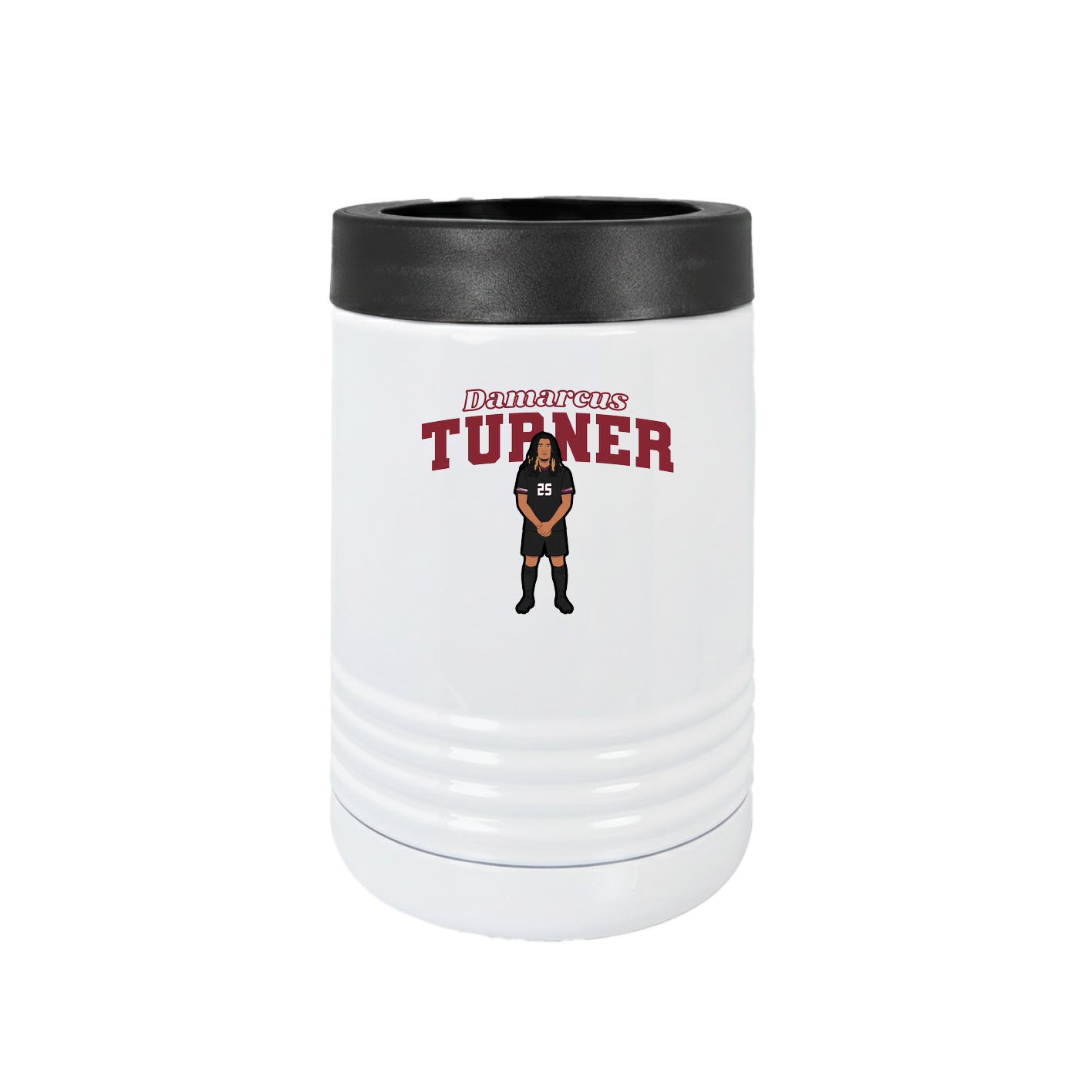 Beverage Holder — Name Arch in White